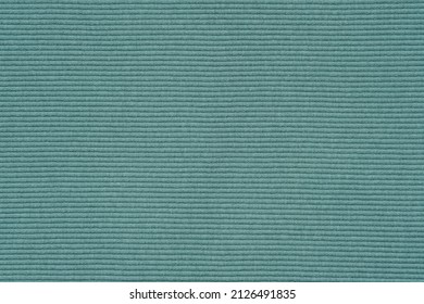 Green Jersey Texture. Knit Cloth Background. Ribbed Jersey Fabric.