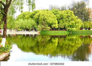 Green Lake Park   In Kunming, Yunnan Province, China