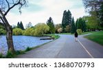 Green lake trail in Seattle.