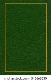 Green Leather Book Cover