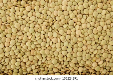 Green Lentils Background