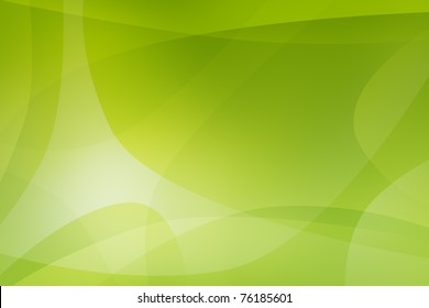 Green Light Abstract Background