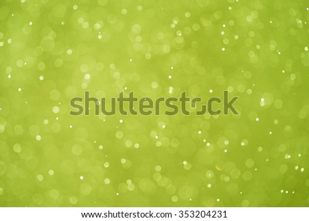green light bokeh background