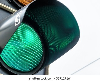 Green Light At Traffic Lights