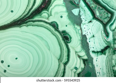 green malachite stone texture macro