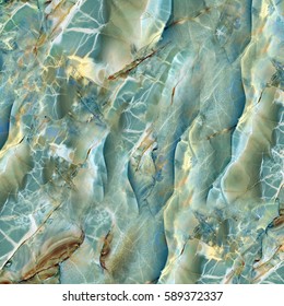 Green Marble Surface Background