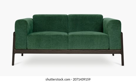 Green Mid Century Modern Sofa Living Room Furniture