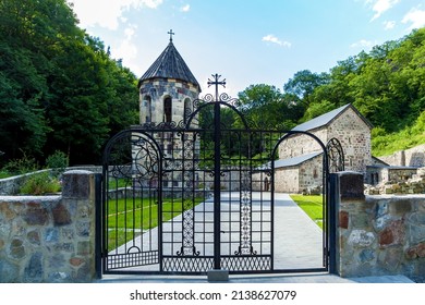 Green Monastery And Bell Tower Not Far From Batumi Georgia Eastern Europe