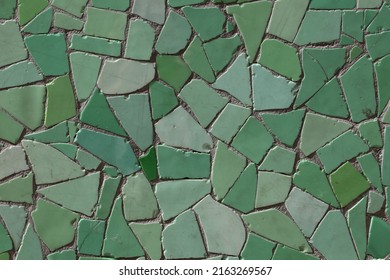 Green Mosaic Tile Pattern Texture Stock Photo 2163269567 | Shutterstock