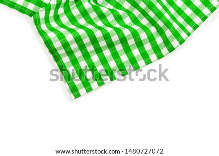 Similar – Tablecloth on wooden background