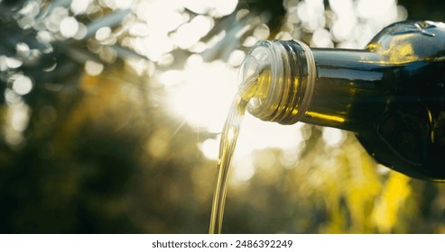 Green olive oil and olive oil concept - Powered by Shutterstock