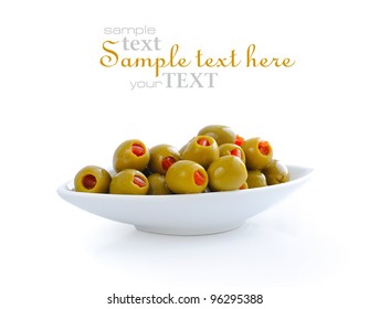 Green Olives Stuffed With Pimento