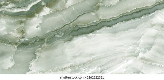 Green Onyx Marble Texture, Mineral Stone Background