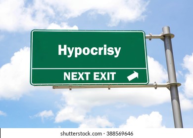 Image result for hypocrite street sign