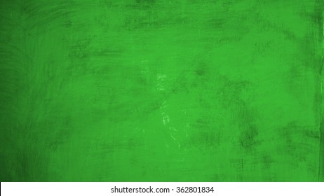 Green Paint Texture On Background