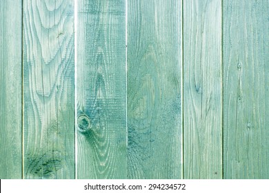 Green Paint Wood Texture.