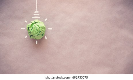 Green paper light bulb, Corporate social responsibility, responsible business, eco friendly, sustainable living, renewable biofuel energy concept - Shutterstock ID 691933075