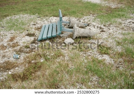 Similar – Image, Stock Photo After the storm surge