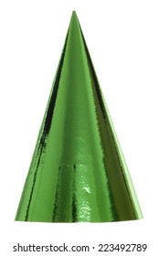 Green Party Hat Studio Cutout