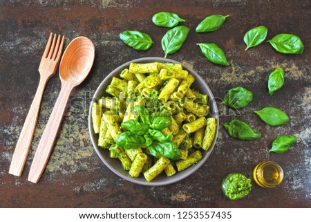 Similar – Image, Stock Photo Homemade Pasta 2 Food