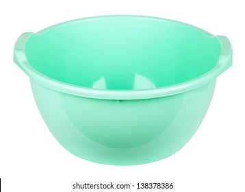 Plastic Basin Water Clipping Path Included Stock Photo (Edit Now) 130839848