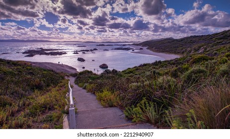 Green Pool. Western Australia Beach Panorama Sunset