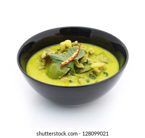 Green pork Curry , Thai cuisine