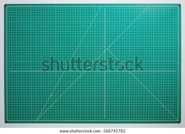 Green Professional Cutting Mat. Drawing and\
Cutting Rubber Surface
