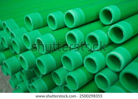 Green Pvc pipe,lots of Pvc pipe,Industrial pipe,Pipes and Patterns