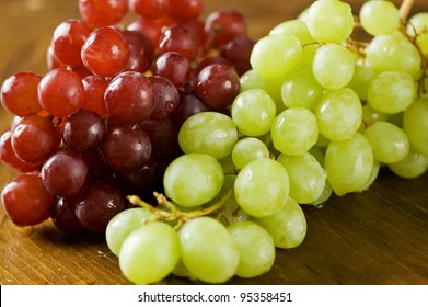 Green And Red Grapes