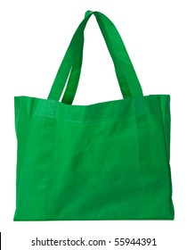 Green, Reusable Shopping Bag