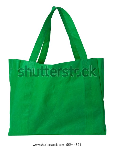 green reusable shopping bags