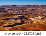 The Green River Overlook in Canyonlands National Park Utah USA.