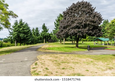 Green River Trail In Kent, Washington.