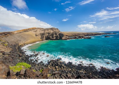 Green Sand Beach, Big Island, Hawaii