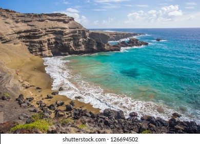 Green Sand Beach, Big Island, Hawaii