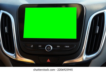 Green Screen On Cars Touchscreen Display 