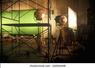 Green Screen Scene From Set Of 'Temptation', Feature Film, Miami, FL