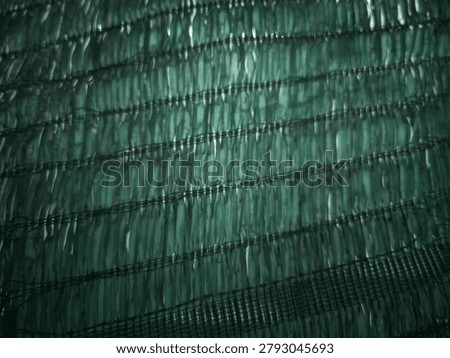 Green slant sun shade pattern from shadow