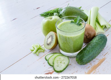 Green Apple Cucumber Celery Images Stock Photos Vectors Shutterstock