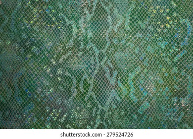 Green Snake Skin