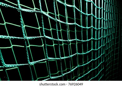 Green Soccer Goal Net