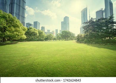 Green Space, Lujiazui Central, Shanghai, China - Shutterstock ID 1742624843