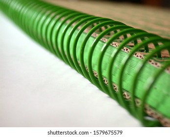 Green spring and green paper notes