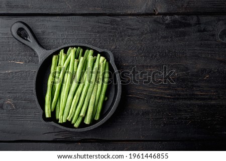 Similar – Image, Stock Photo Green beans packaged in plastic isolated