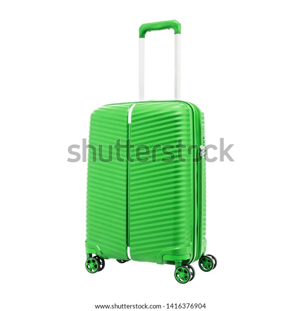 green cabin luggage