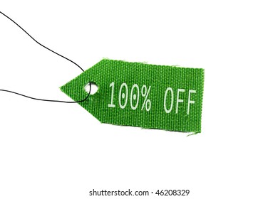 green tag sale 100%