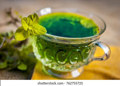 Green Tea Of Holy Basil,Ocimum Tenuiflorum,tulsi For Weight Loss And Skin Care.