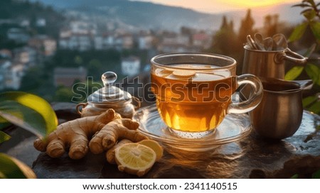 Green Tea With Lemon Ginger