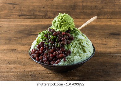 Green Tea Shaved Ice